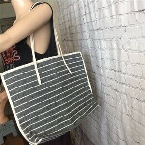 Lancôme Large Tote Purse Black/Off white Bag